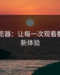91网浏览器：让每一次观看都成为全新体验